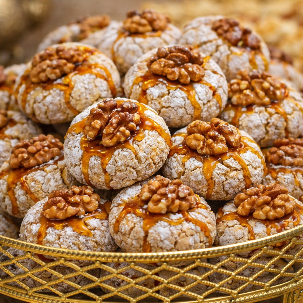 Ghriba aux Noix & Caramel