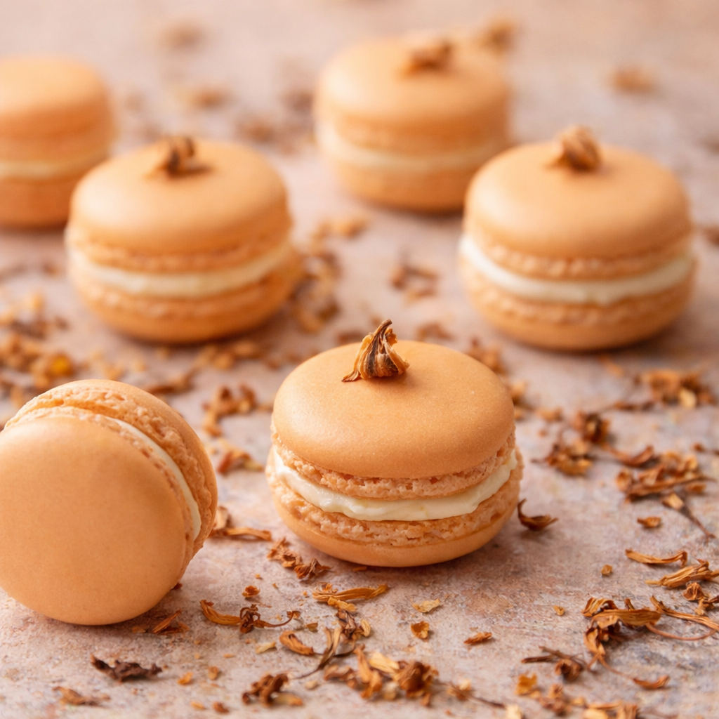 Macaron Fleur d'Oranger