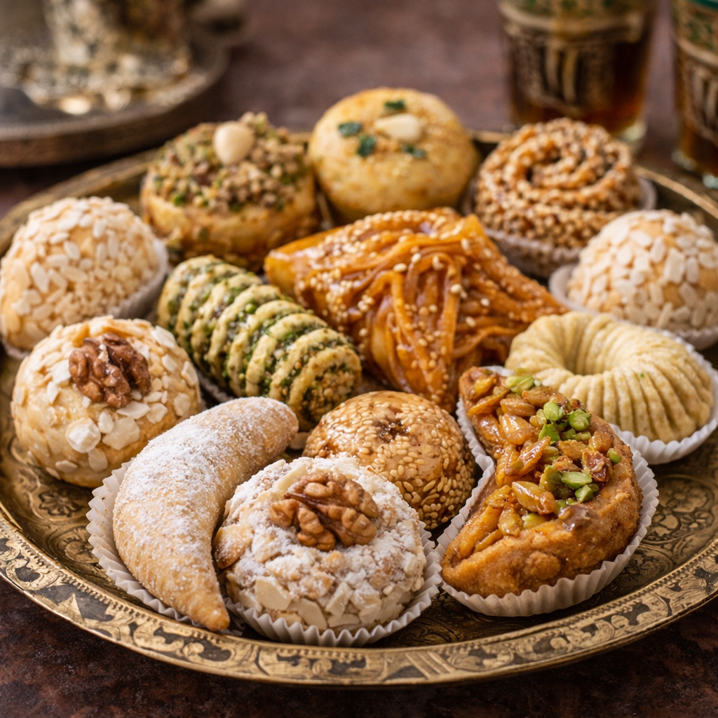 Assortiment Pâtisseries Marocaines