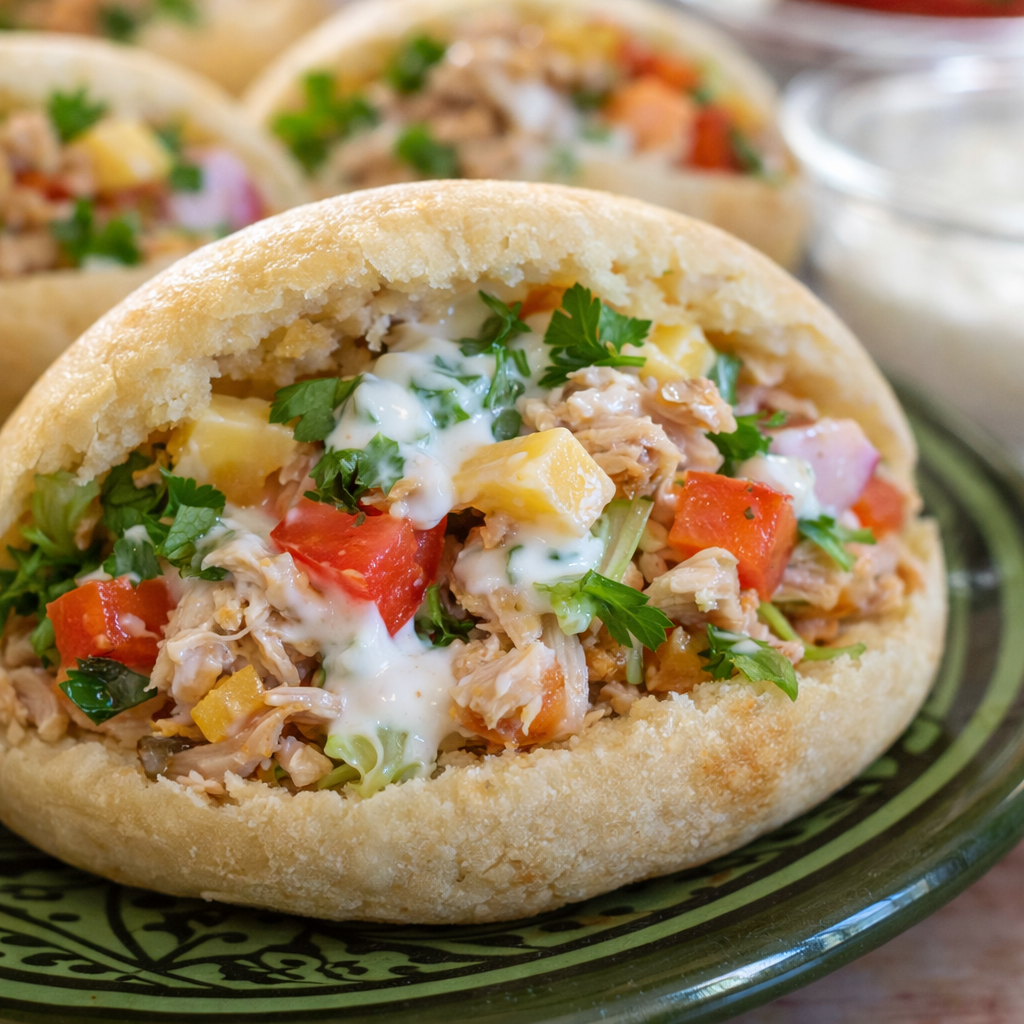 Mini Batbouts Farcis (Poulet/Thon)