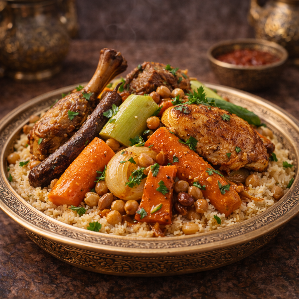 Couscous Royal aux 7 Légumes