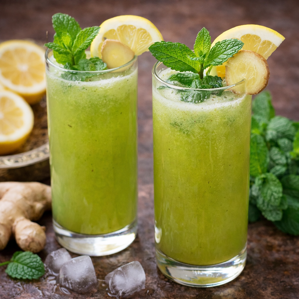 Jus Citron Gingembre & Menthe