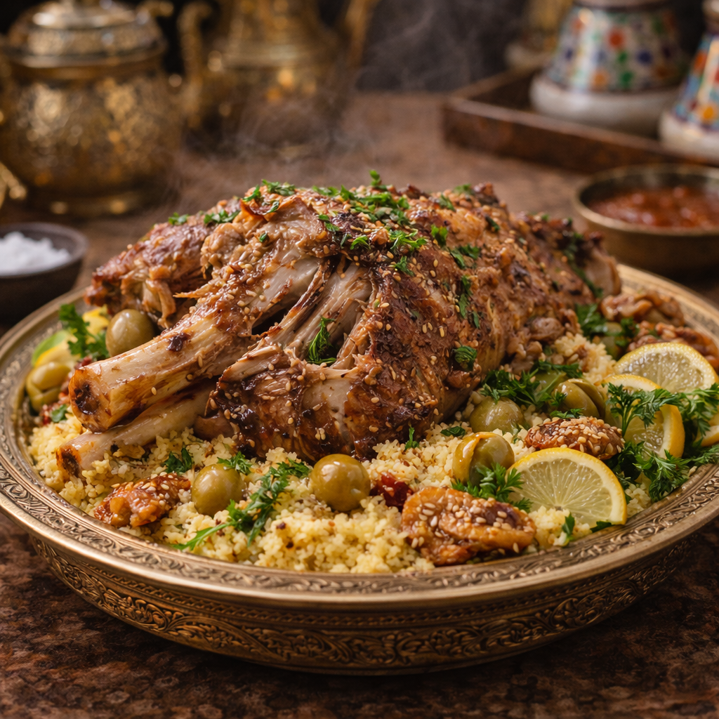 Mechoui d'Agneau à la Vapeur